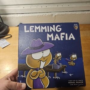 Lemming Mafia Boardgame Mayfair Games - 100 % Complete